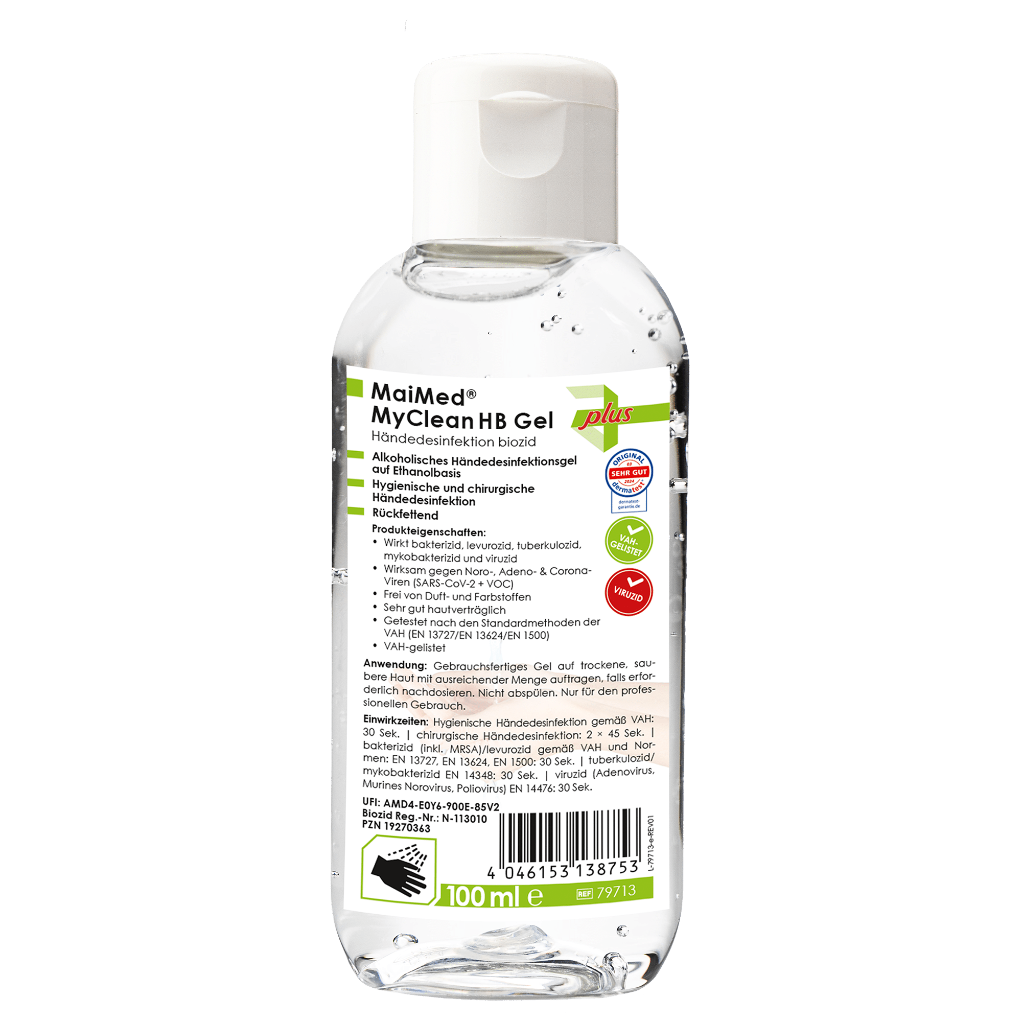 Händedesinfektiongel 100 ml
